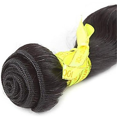 Модные Малайзии объемная волна 100% человеческих волос Remy 22 3шт / серия