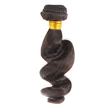 14 "100% человеческих волос освобождает волну Natural Black Расширение волос
