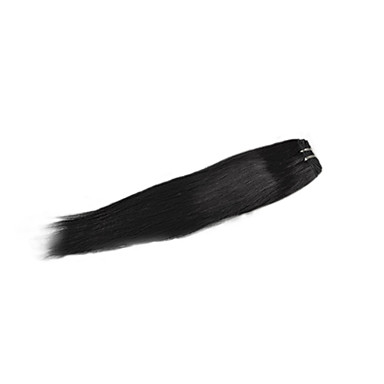20inch Remy индейца 100% шелк человеческих волос прямой Великой 5А Наращивание волос / соткать