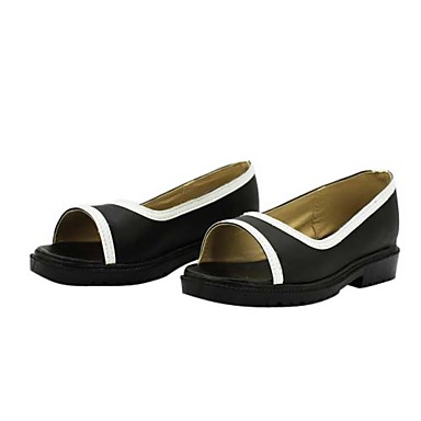 Лига Легенд Dark Child Энни Черная Кожа  Сандалии