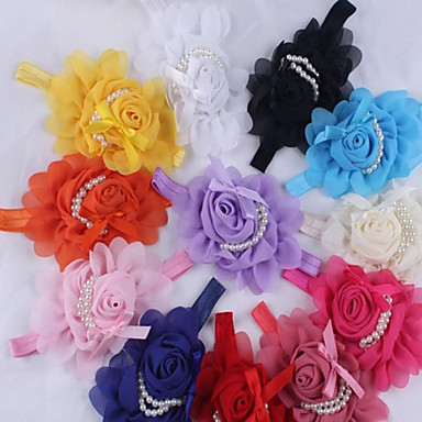 Кружева цветок ободки для ребенка