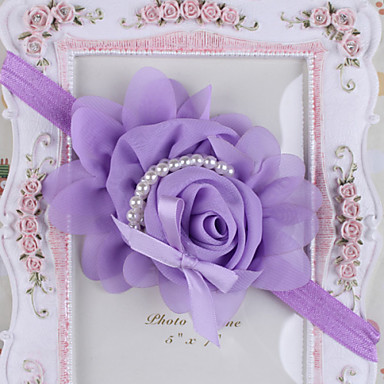 Кружева цветок ободки для ребенка