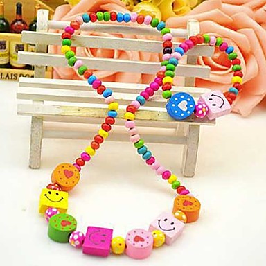 Сладкий Многоцветный Имитация Перл (ожерелье и браслет) комплект ювелирных изделий