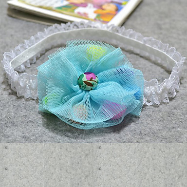 Lureme кружева цветок Детские ободки