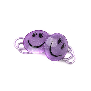 Детские Волосы украшения Smiley Галстуки волос (случайный цвет, 3 пары в упаковке)