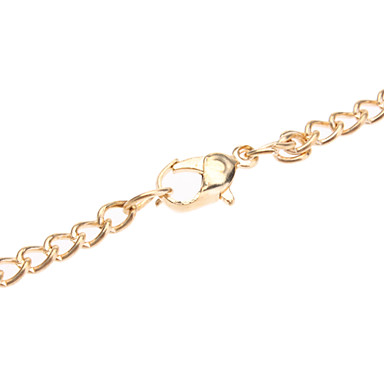 Разноцветной эмалью Сова ожерелье