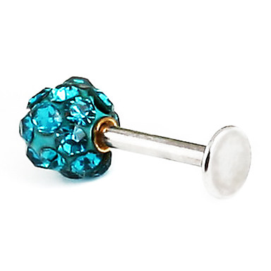 Мужская многоцветный пупка и звонка Кнопка 1,3 * 0,5 * 0,2 (12 шт в упаковке)