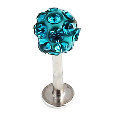 Мужская многоцветный пупка и звонка Кнопка 1,3 * 0,5 * 0,2 (12 шт в упаковке)