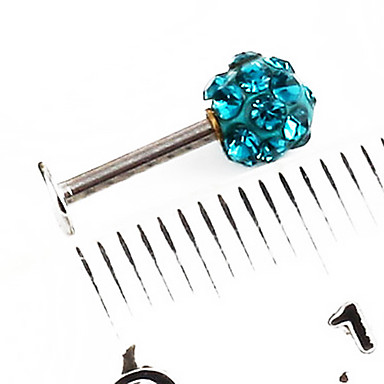 Мужская многоцветный пупка и звонка Кнопка 1,3 * 0,5 * 0,2 (12 шт в упаковке)