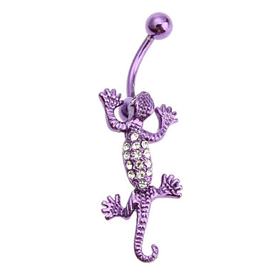 Walllizard форме кольцом из нержавеющей Navel