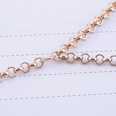 Позолоченные цепочки корпус из сплава