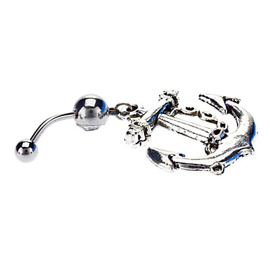 Лаки Anchor Sailor Металл Нержавеющая сталь кольца пупка