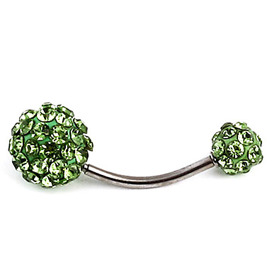 Мужская многоцветный пупка и звонка Кнопка 2,3 * 0,7 * 0,2 (12 шт в упаковке)