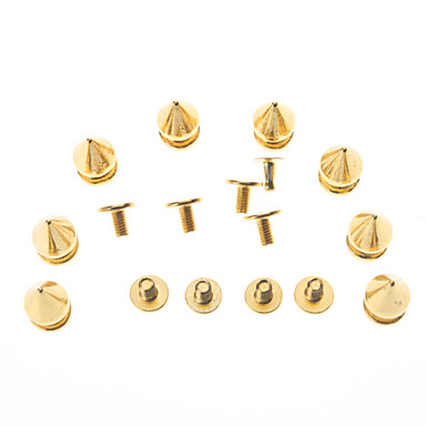 8x12mm конической формы Gold Aoy Пуля Rivet (содержат 10 фото)