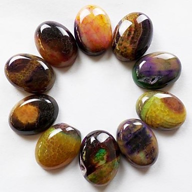 10шт своих Агат Кабина Кабошон