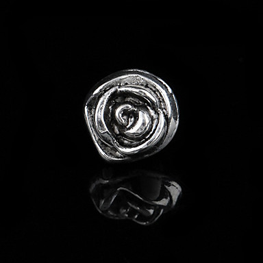 сладкий цветок серебро сплав очаровывает 20 шт / мешок (серебро)