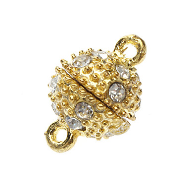 10mm Круглый Стразы Магнетизм Омар застежка (содержать 5 фото)