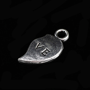 классический лист серебра сплав очаровывает 20 шт / мешок (серебро)