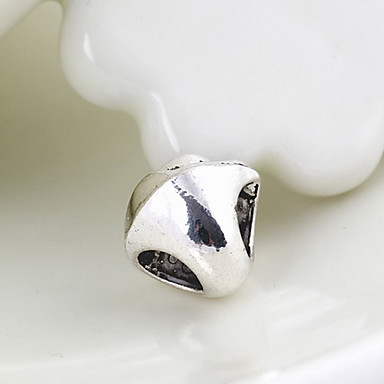 сладкий цветок серебро сплав очаровывает 20 шт / мешок (серебро)