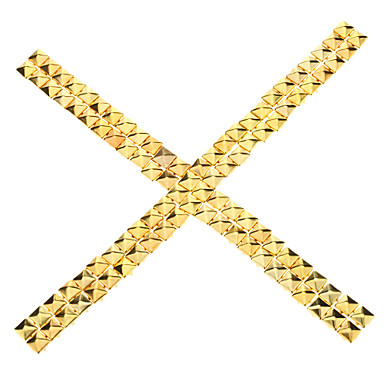 8мм площади металла Золотой Заклепки * 100