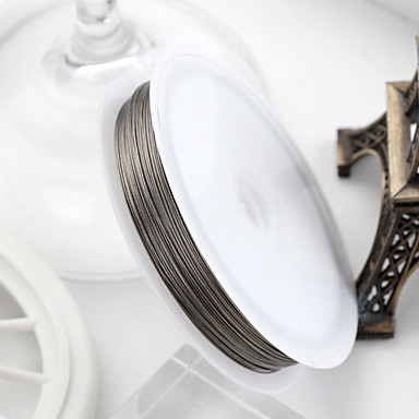 Классическая линия Silver из нержавеющей стали шнура и провода (40-50 метров / серия) (серебро)