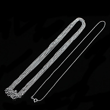 Классические серебряный сплав Цепи 10 шт / мешок