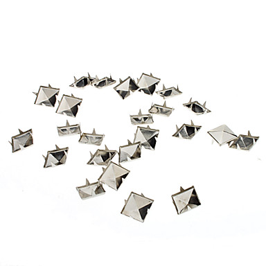 12mm площади серебряные металлические заклепки * 100