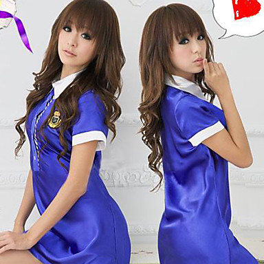Подарки Девушка синий полиэстер платье школьной формы