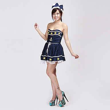 Girl Royal Blue Терилен Морской Униформа (2 шт)