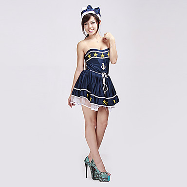 Girl Royal Blue Терилен Морской Униформа (2 шт)