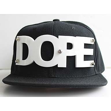 Мужская Кристалл бейсболкаl Cap с алфавитом DOPE