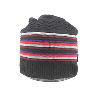 Красочные полосы вязаная шапка