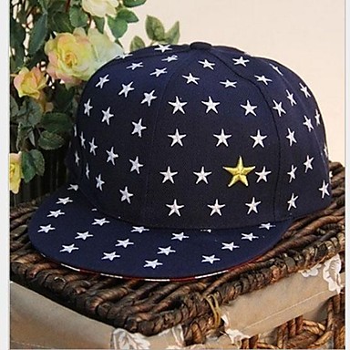 Мужская и Женская Лето Открытый плоским Along The Pentagram вышивки Hip Hop Cap