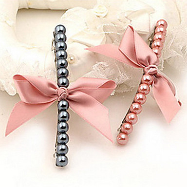 Корейский лук Мода и клипы Pearl волос