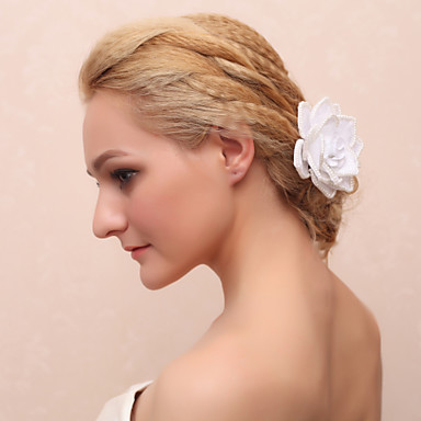 Элегантные цветы с имитацией Перл женские Barrette