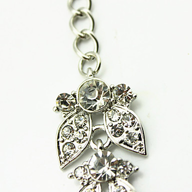 Мода Rhinestone клипы Waterdrop волос