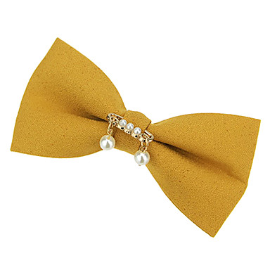 Чистая качество пряжи Pearl Bowknot Шпилька