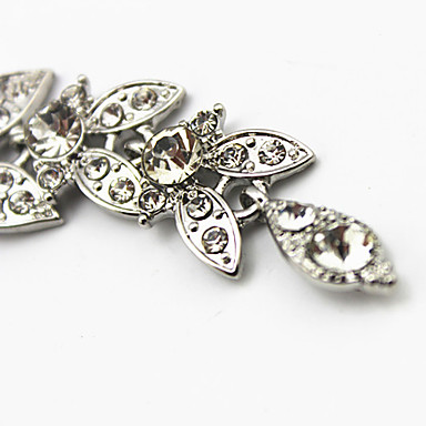 Мода Rhinestone клипы Waterdrop волос