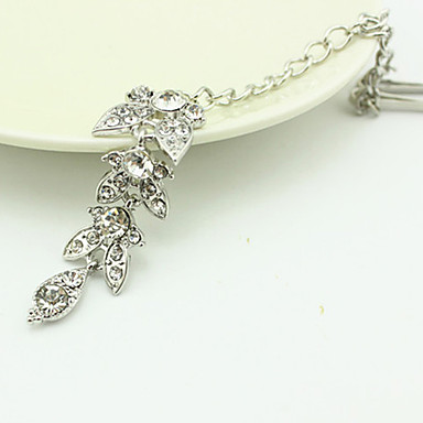 Мода Rhinestone клипы Waterdrop волос