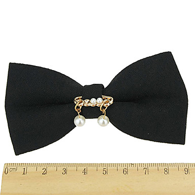 Чистая качество пряжи Pearl Bowknot Шпилька