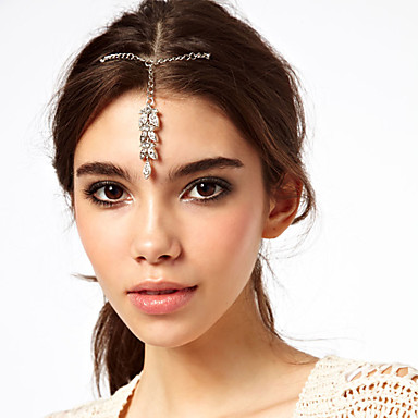 Мода Rhinestone клипы Waterdrop волос