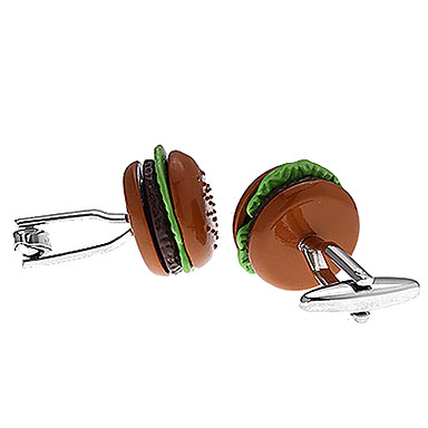 Мужская Hamburger Запонки (2 шт)