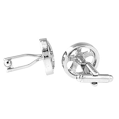 Мужская Круглый Запонки (2 шт)
