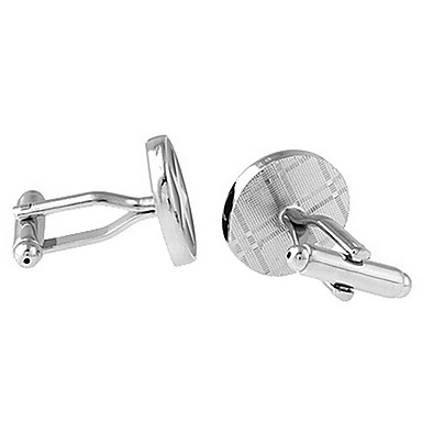 Мужская Круглый Запонки (2 шт)