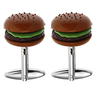 Мужская Hamburger Запонки (2 шт)