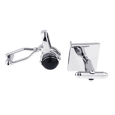 Мужская Наушники площадь Асимметричная Запонки (2 шт)