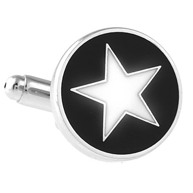 Мужская Круглый Запонки (2 шт)