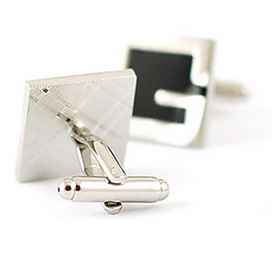 Памятный G-Логотип Посеребренная Сплав Запонки (1 пара)