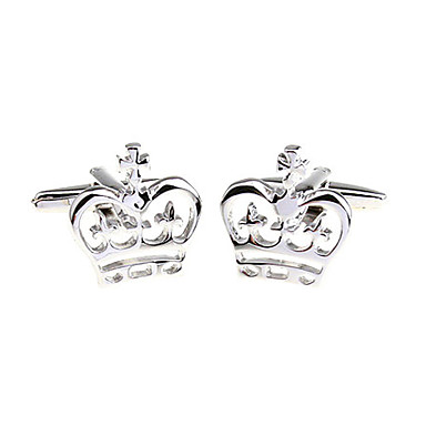 Корона модель унисекс запонки