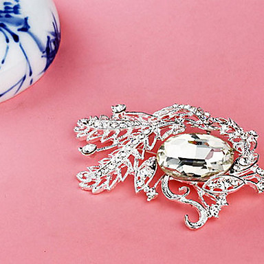 Посеребренная Брошь рыба